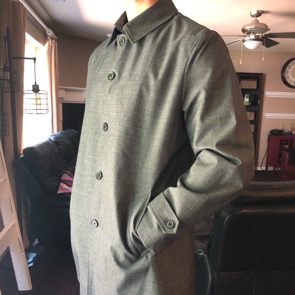 Joseph Abboud Rain Coat Extra Long